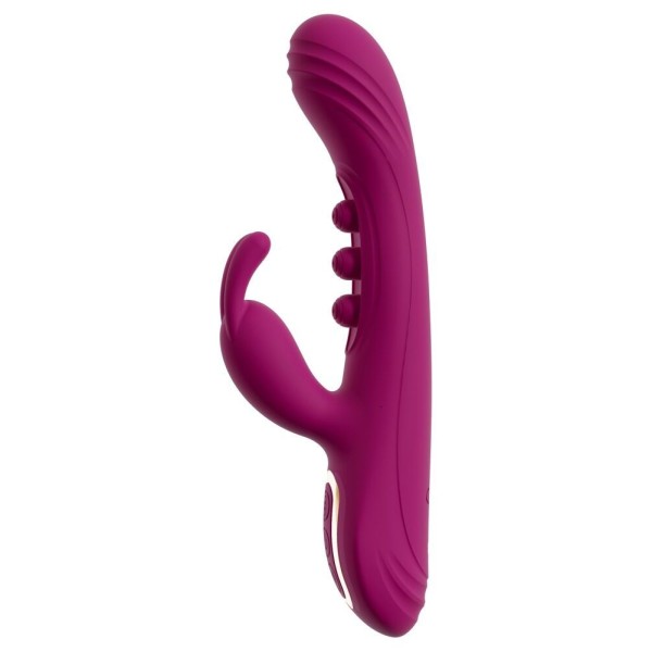 Лиловый вибратор-кролик 2 Function Vibrator Squirting - 22,5 см. Лиловый вибратор-кролик 2 Function Vibrator Squirting - 22,5 см.