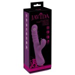 Фиолетовый вибратор-кролик с функцией постукивания и фрикциями 3 Function Rabbit Vibrator - 23,7 см. Фиолетовый вибратор-кролик с функцией постукивания и фрикциями 3 Function Rabbit Vibrator - 23,7 см.