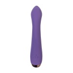 Фиолетовый вибратор-кролик Fingie с функцией Come-Hither - 21,6 см.