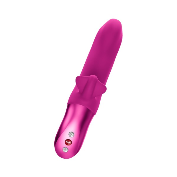 Лиловый вибратор-пульсатор Bi Stronic Fusion - 21,9 см. Лиловый вибратор-пульсатор Bi Stronic Fusion - 21,9 см.