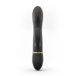 Черный вибратор-кролик Dorcel Glam Rabbit - 21 см. Черный вибратор-кролик Dorcel Glam Rabbit - 21 см.