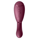 Малиновый двойной стимулятор Womanizer Next Duo