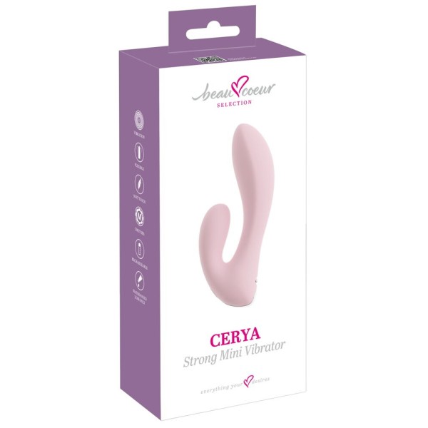 Розовый мини-вибратор CERYA Strong Mini Vibrator - 14 см. Розовый мини-вибратор CERYA Strong Mini Vibrator - 14 см.