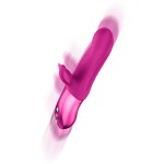 Лиловый вибратор-пульсатор Bi Stronic Fusion - 21,9 см. Лиловый вибратор-пульсатор Bi Stronic Fusion - 21,9 см.