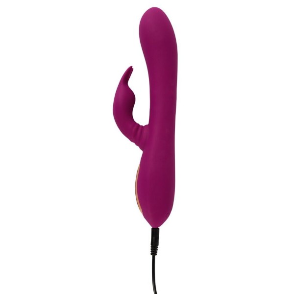 Фиолетовый вибратор 3 Function Vibrator с вращением бусин - 23 см. Фиолетовый вибратор 3 Function Vibrator с вращением бусин - 23 см.