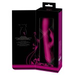 Фиолетовый вибратор 3 Function Vibrator с вращением бусин - 23 см. Фиолетовый вибратор 3 Function Vibrator с вращением бусин - 23 см.