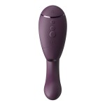 Сливовый двойной стимулятор Womanizer Next Duo