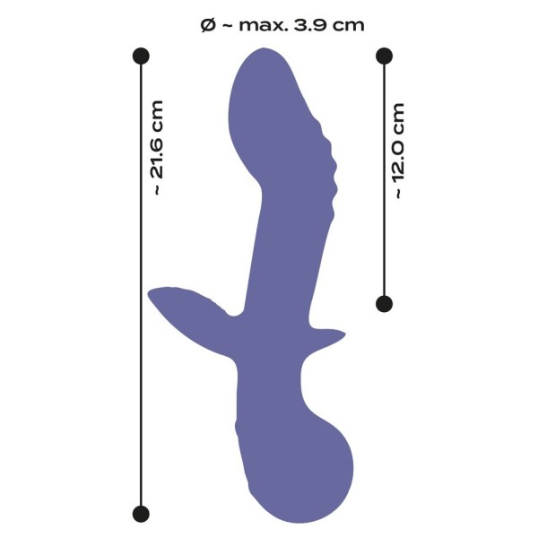 Сиреневый вибратор AWAQ.U Vibrator 02 - 21,6 см. Сиреневый вибратор AWAQ.U Vibrator 02 - 21,6 см.