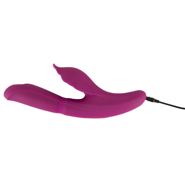Лиловый вибратор-кролик 4 Function Vibrator - 24 см. Лиловый вибратор-кролик 4 Function Vibrator - 24 см.