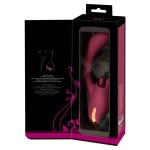 Малиновый вибратор с подвижными язычками 2 Function Vibrator - 20,6 см. Малиновый вибратор с подвижными язычками 2 Function Vibrator - 20,6 см.