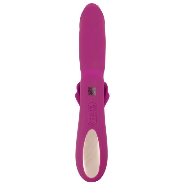 Лиловый вибратор-кролик 4 Function Vibrator - 24 см. Лиловый вибратор-кролик 4 Function Vibrator - 24 см.