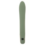 Оливковый вибратор-кролик Slim Rabbit Olive - 21,4 см. Оливковый вибратор-кролик Slim Rabbit Olive - 21,4 см.