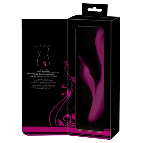 Лиловый вибратор-кролик 4 Function Vibrator - 24 см. Лиловый вибратор-кролик 4 Function Vibrator - 24 см.