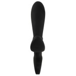 Черный вибратор с функцией расширения Inflatable Triple Vibrator - 18,9 см. Черный вибратор с функцией расширения Inflatable Triple Vibrator - 18,9 см.