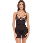 Соблазнительная сорочка New In Town 2 Piece Chemise Set