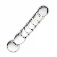 Стеклянный спиральный жезл Joystick, 20 см. Стеклянный спиральный жезл Joystick, 20 см.