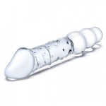 Прозрачный двухсторонний стимулятор 12 Double Ended Dildo - 28 см.