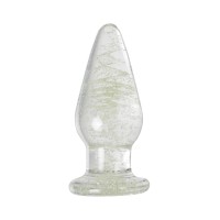 Прозрачная, светящаяся в темноте анальная втулка - 9,8 см. Прозрачная, светящаяся в темноте анальная втулка - 9,8 см.