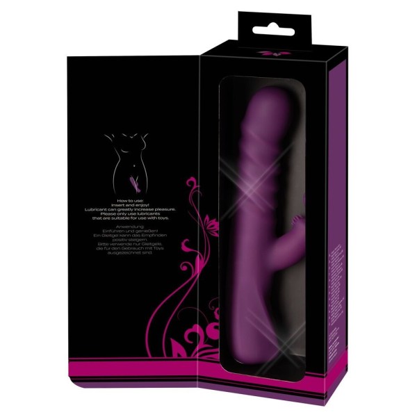 Фиолетовый вибратор-кролик 2 Function Rabbit Vibrator - 23,7 см. Фиолетовый вибратор-кролик 2 Function Rabbit Vibrator - 23,7 см.