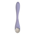 Сиреневый гибкий вибратор Satisfyer G-Spot Flex 5+ - 19,6 см.