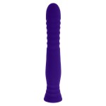 Фиолетовый вибростимулятор Trixxxie - 22,2 см.