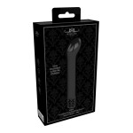 Черный мини-вибратор G-точки Jewel - 12 см.
