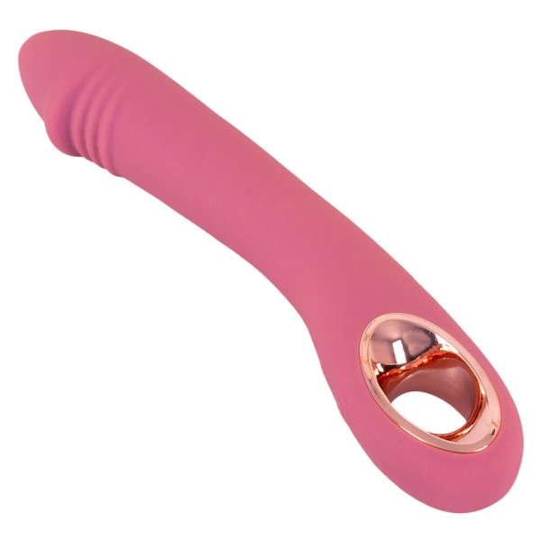 Розовый тонкий вибратор для точки G Slim G-Spot Rose - 21,4 см. Розовый тонкий вибратор для точки G Slim G-Spot Rose - 21,4 см.