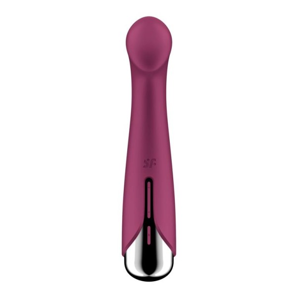 Сливовый вибратор для G-точки Spinning G-Spot 1 - 17 см.