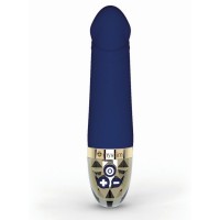 Синий вибратор для G-точки Real Deal Neal - 16,5 см. Синий вибратор для G-точки Real Deal Neal - 16,5 см.