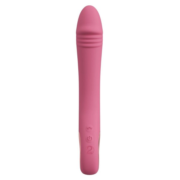 Розовый тонкий вибратор для точки G Slim G-Spot Rose - 21,4 см. Розовый тонкий вибратор для точки G Slim G-Spot Rose - 21,4 см.