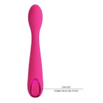Розовый массажёр с мощной вибрацией Jessica - 15,8 см. Розовый массажёр с мощной вибрацией Jessica - 15,8 см.