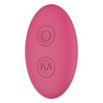 Розовый вибратор с возвратно-поступательными движениями Up And Down Vibe