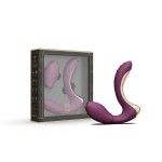 Фиолетовый вибромассажёр G-зоны Talis с пульсацией, вакуумной стимуляцией и функцией нагрева