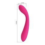 Розовый массажёр с мощной вибрацией Jessica - 15,8 см. Розовый массажёр с мощной вибрацией Jessica - 15,8 см.