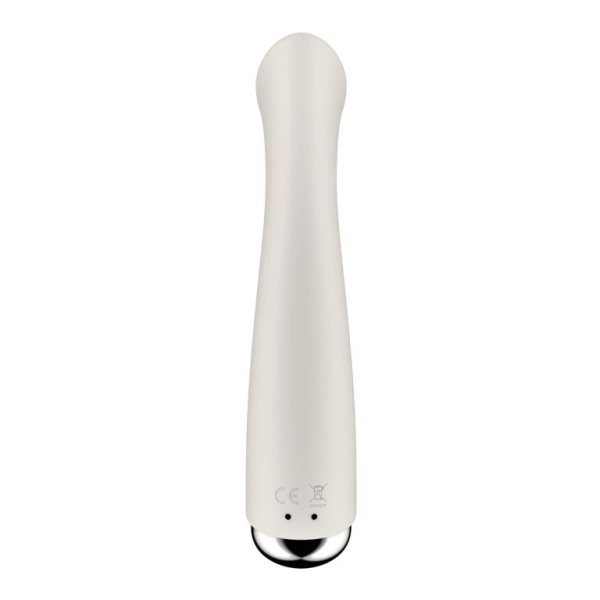 Телесный вибратор для G-стимуляции Spinning G-Spot 1 - 17 см.