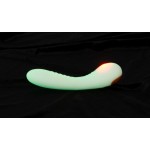 Люминесцентный вибратор для точки G Glow in the dark G-Spot - 17,9 см. Люминесцентный вибратор для точки G Glow in the dark G-Spot - 17,9 см.