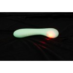 Люминесцентный вибратор для точки G Glow in the dark G-Spot - 17,9 см. Люминесцентный вибратор для точки G Glow in the dark G-Spot - 17,9 см.