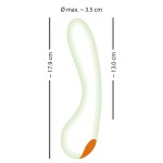 Люминесцентный вибратор для точки G Glow in the dark G-Spot - 17,9 см. Люминесцентный вибратор для точки G Glow in the dark G-Spot - 17,9 см.