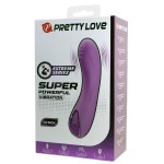 Фиолетовый мини-вибратор DJ Dick - 12,7 см.