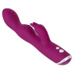 Фиолетовый вибратор A G-Spot Rabbit Vibrator для стимуляции зон G и A - 23,6 см.