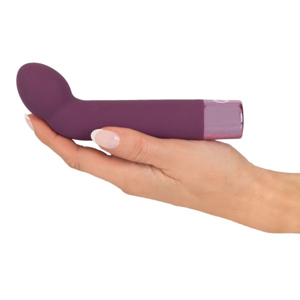 Фиолетовый G-стимулятор с вибрацией G-Spot Vibe - 16 см.