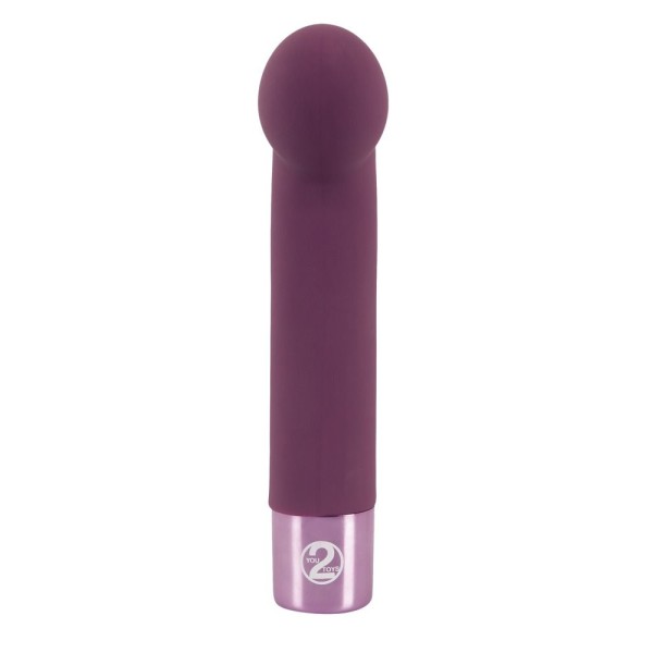 Фиолетовый G-стимулятор с вибрацией G-Spot Vibe - 16 см.
