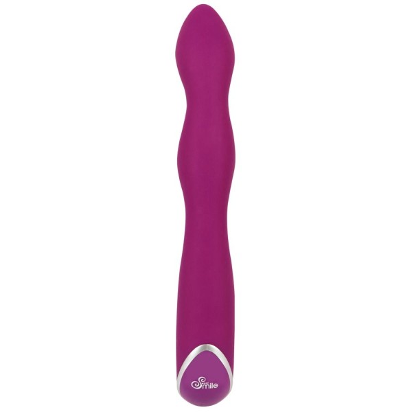 Фиолетовый вибратор A G-Spot Rabbit Vibrator для стимуляции зон G и A - 23,6 см.