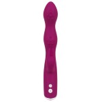 Фиолетовый вибратор A G-Spot Rabbit Vibrator для стимуляции зон G и A - 23,6 см.