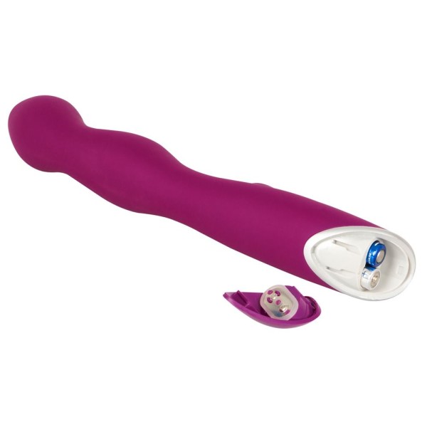 Фиолетовый вибратор A G-Spot Rabbit Vibrator для стимуляции зон G и A - 23,6 см.