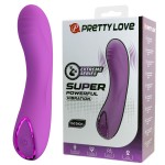 Фиолетовый мини-вибратор DJ Dick - 12,7 см.