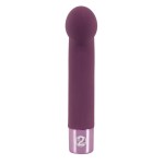 Фиолетовый G-стимулятор с вибрацией G-Spot Vibe - 16 см.