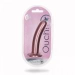 Розовый фаллоимитатор Smooth G-Spot - 15 см.