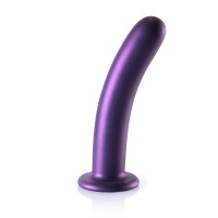 Фиолетовый фаллоимитатор Smooth G-Spot - 17,7 см. Фиолетовый фаллоимитатор Smooth G-Spot - 17,7 см.