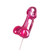 Розовый леденец в форме члена со вкусом айриш крим - 80 гр. Розовый леденец в форме члена со вкусом айриш крим - 80 гр.